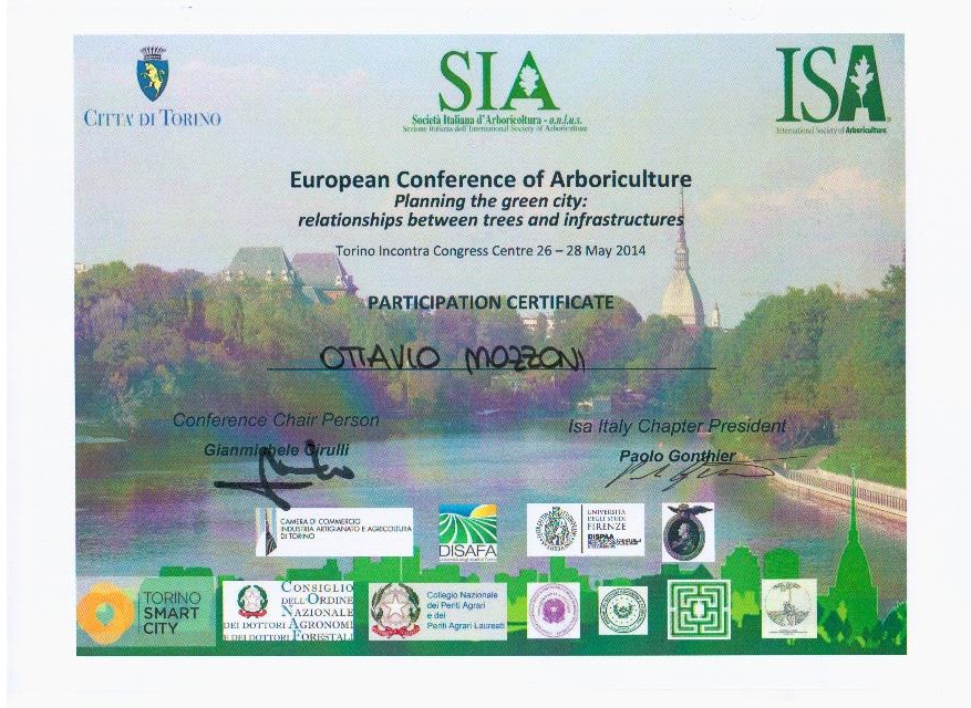 Conferenza Europea di Arboricoltura